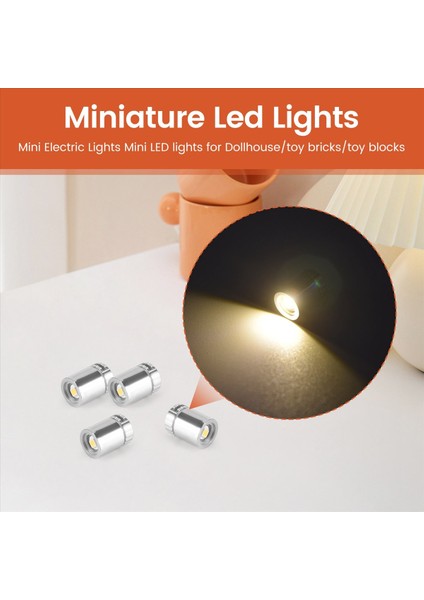 30 Adet Minyatür LED Işıklar, El Zanaat Için Küçük Işıklar, Mini LED Işıklar, Oyuncak Tuğla Yapı Taşları Için Minyatür Işıklar B (Yurt Dışından) fırsatları