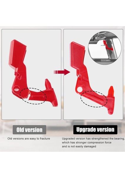 4 Adet Tetik Anahtarı Düğmesi Değiştirme Dyson V10 V11 SV12 SV14 Vakum Güçlü Kırmızı Güç Anahtarı Düğmesi Tamir Parçaları (Yurt Dışından) modelleri