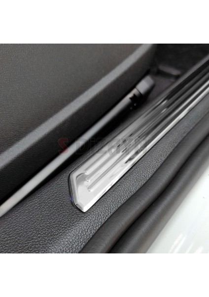 VW Golf 8 HB Krom İç Kapı Eşiği 4 Prç. 2020-2024