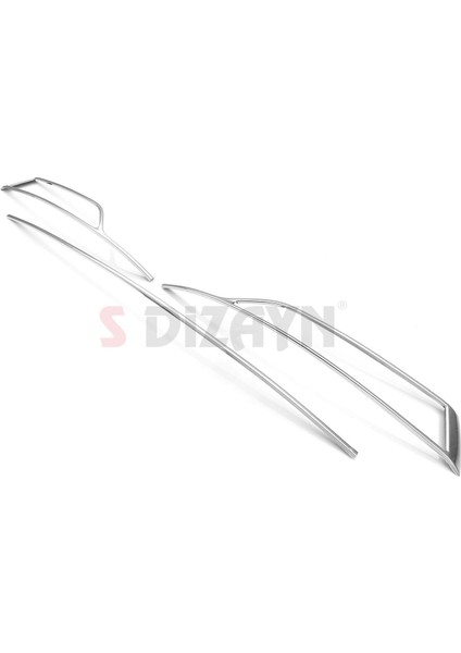Skoda Octavia A8 Krom Sis Çerçevesi 3 Prç. 2020-2024