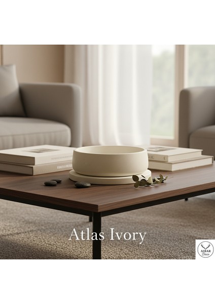 Atlas Ivory Dekoratif Tabak & Kase Seti fiyatları