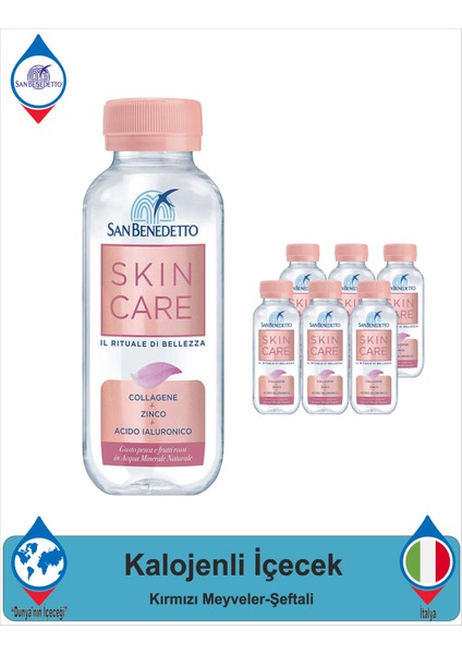 Hidrolize Sığır Kalojeni Çinko ve Hyaluronik Asit Içeren Kırmızı Meyveler ve Şeftali Aromalı Içecek 6 x 220 ml fiyatları