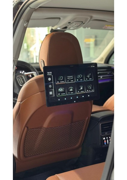 Audı Q7-Q8 14'' Arka Eğlence Paketi Ambiyans Aydınlatmalı