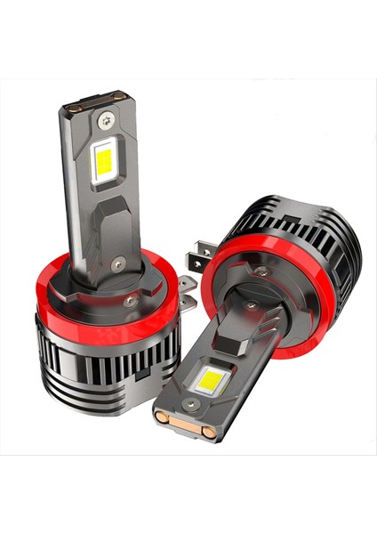 2pcs H11B LED Far Ampul Turbo 80W 30000LM Düşük Işın Kiriş 6000K Beyaz Ford Fiesta Kia Hyundai Fiş ve Oyun (Yurt Dışından)