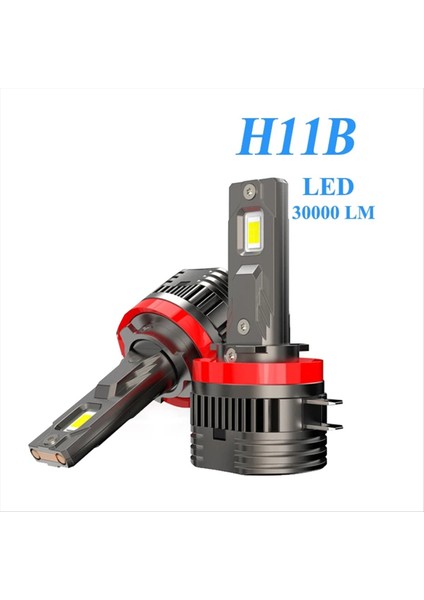 2pcs H11B LED Far Ampul Turbo 80W 30000LM Düşük Işın Kiriş 6000K Beyaz Ford Fiesta Kia Hyundai Fiş ve Oyun (Yurt Dışından) fiyatları