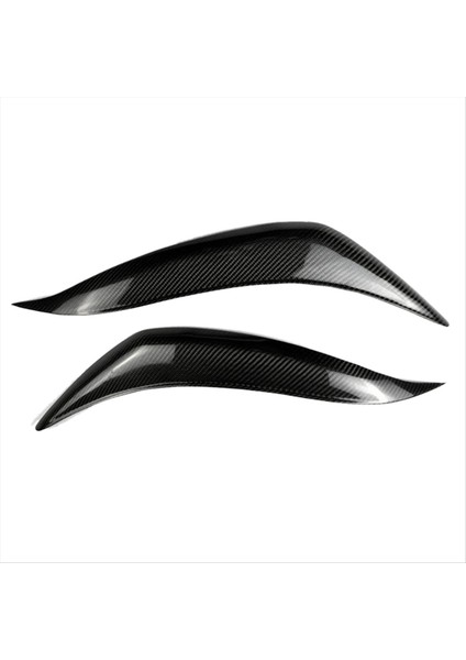 Araba Gerçek Karbon Fiber Ön Far Kapağı Kafası Işık Lambası Göz Kapağı Kaş Kaplama Toyota Corolla 2011-2013 (Yurt Dışından) fiyatları