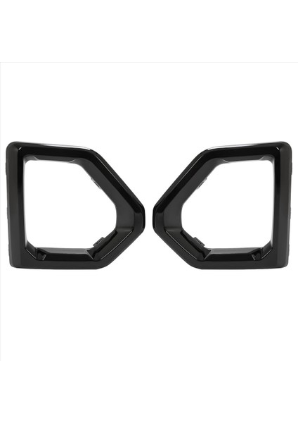 Gmc Sierra 1500 Denali Için Ön Sis Dış Çerçeve Kapağı Siyah Seti 2019-2022 (Yurt Dışından)