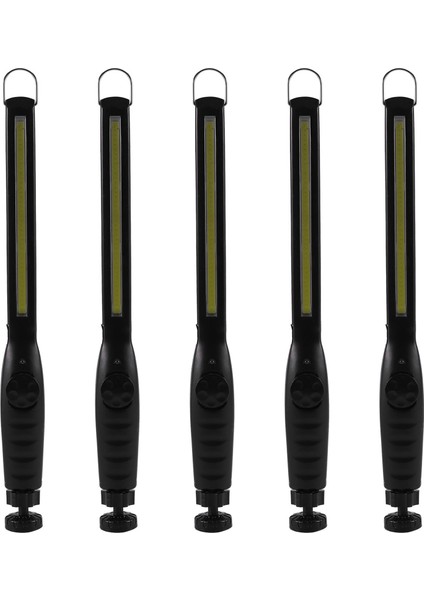 5x Cob Çok Fonksiyonlu El Feneri Araba Onarımı Işık Açık USB Şarj El Lambası (Yurt Dışından)