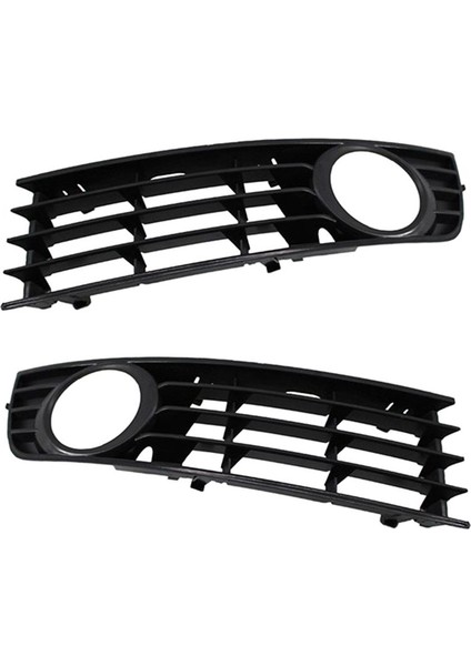 2pcs Ön Sis Lambası Izgara Audi A4 B6 Sedan Avant Quattro 2001 - 2005 Için Sol ve Sağ Araba Işık Izgarası (Yurt Dışından)