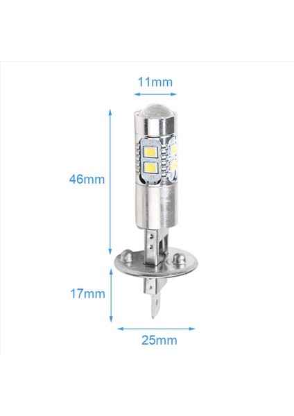 4pcs Araba Sis Lambası 100W H1 LED Far Ampulleri 6000K 2835 Smd 10LED Süper Parlak Araç Düşük Kireli Motosiklet Farları (Yurt Dışından) fırsatları