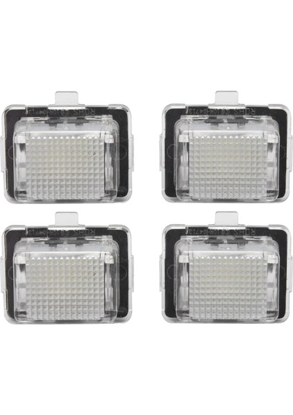 2x Araba 18 Smd LED Plaka Işık Plaka Işığı Medes Mercedes W204 W221 W212 W216 (Yurt Dışından)