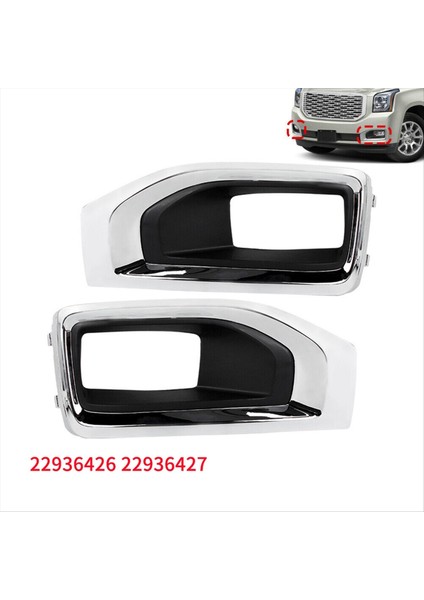 Gmc Yukon/yukon Xl 2015-2020 Ön Sis Lambası Çerçeve Çerçevesi GM1038187 (Yurt Dışından) modelleri