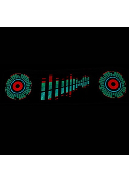 Araba Ön Cam LED Ses Aktif Ekolayzer Neon El Light Music Ritim Flash Lamba Çıkartma Kontrol Kutusu ile Stil (Yurt Dışından) fırsatları