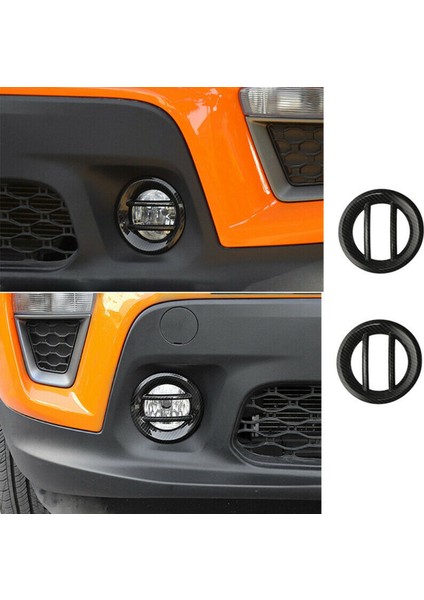 Jeep Renegade Için 2019 2020 Ön Sis Kapağı Sis Lamba Dekorasyon Kapağı Trim Siyah Araç Aksesuarları (Yurt Dışından) fiyatları