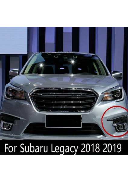 1paır Araç Ön Tampon Sis Lambası Işık Kapağı Kapak Çerçevesi Kapak Kapağı Çerçeve Kapağı Kapağı Subaru Legacy 2018 2019 (Yurt Dışından) modelleri