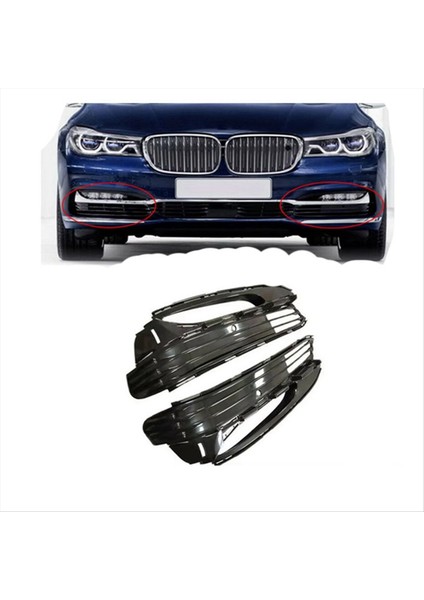 1 Çift Sis Lambası Çerçevesi Izgara Hava Girişi 51117486837 51117486838 Bmw 7 Serisi G12 Yeni Li Otomobil Parçaları (Yurt Dışından) fiyatları