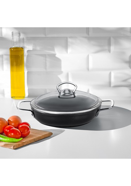 Titanium Siyah 4 Parça Sahan Set (20-22 Cm) fiyatları