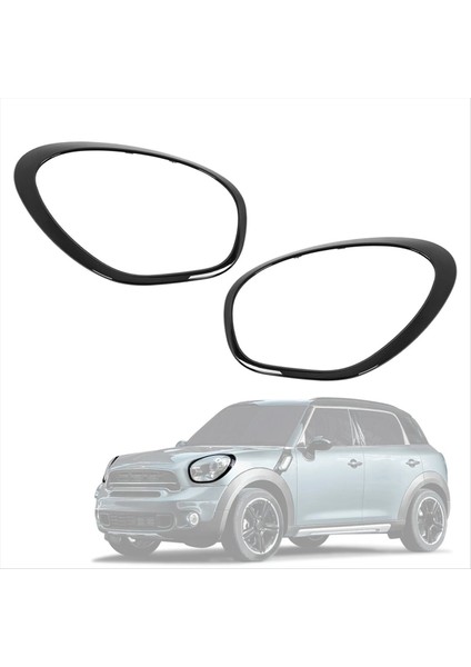 2x Far Döşeme Halkası Çerçevesi Siyah 51139812899 51139812900 Mini Cooper Countryman R60 2011-2016 (Yurt Dışından) fiyatları