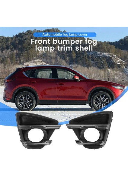 Mazda Cx-5 Cx5 2015 2015 2015 2017 Sis Işık Lens Kapak Ön Tampon Sis Lambası Şöhret Dekorasyon Araba Stil (Yurt Dışından) indirimleri