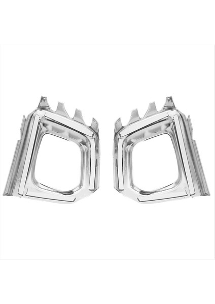 Peugeot 5008 2017 2018 Için 4pcs Chrome Front+Arka Sis Işık Lambası Kapağı Döşeme Sis Far Çerçevesi Döşeme (Yurt Dışından) fiyatları