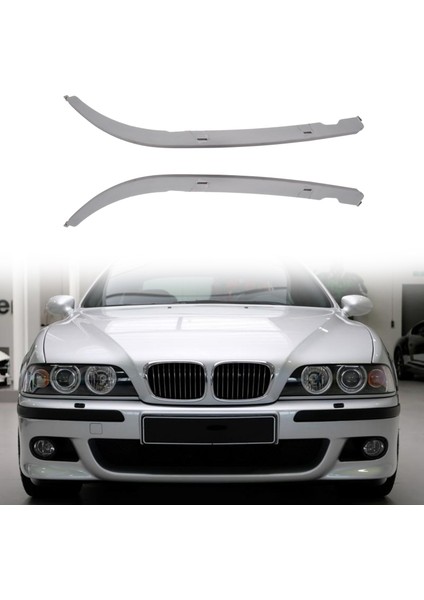 4x Araç Ön Taraf Far Alt Kalıp Trim 51138168809 51138168810 For-Bmw 5 Serisi E39 525I 528I 530I 540I M5 (Yurt Dışından) fiyatları