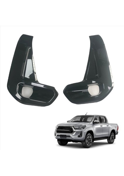 2paır Pıckup Araç Ön Tampon Sis Light Lamba Hoods Konut Kapağı Toyota Hilux Revo 2020 2021 (Yurt Dışından) fırsatları