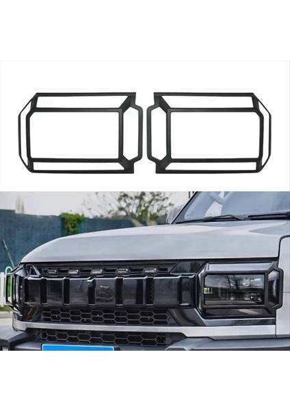 Araba Ön Gündüz Çalışan Işık Dekoratif Çerçeve Far Kapağı Jetour Gezgin T2 Jmk 2023-2024 (Yurt Dışından) fiyatları