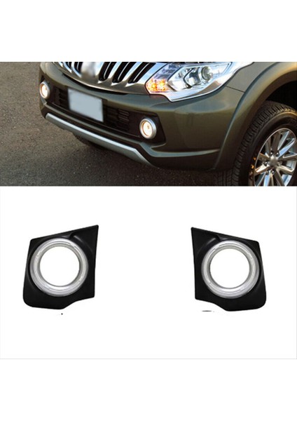 8321A599 8321A600 Mitsubishi L200 Triton 2015 2016 2017 2018 Ön Sis Lamba Muhafaza Çerçevesi Ön Tampon Dekorasyonu (Yurt Dışından) modelleri