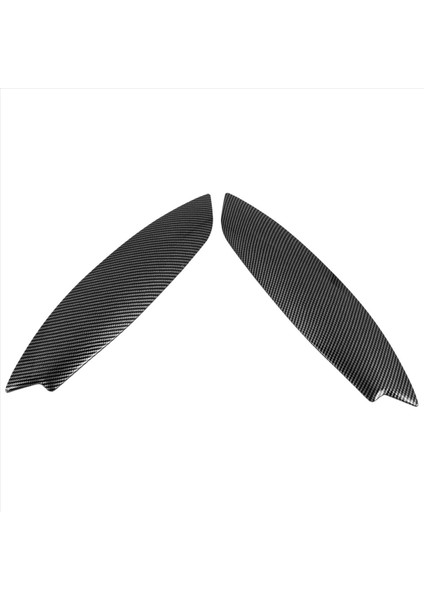 Karbon Fiber Farlar Kaşlar Göz Kapakları Kapak Kirpik Kafası Işık Lambası Çıkartmaları Golf Için 5 R32 Mk5 2005 2006 2007 (Yurt Dışından) modelleri