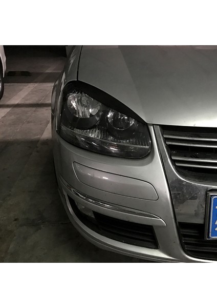Parlak Siyah Farlar Kaşlar Göz Kapakları Kapak Kirpik Kafası Işık Lambası Çıkartmaları Golf Için 5 R32 Mk5 2005 2006 2007 (Yurt Dışından) fırsatları