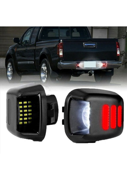 4pcs Kırmızı Tüp Smd LED Plaka Lambası Nissan Navara D40 2005-2016 (Yurt Dışından) fiyatları