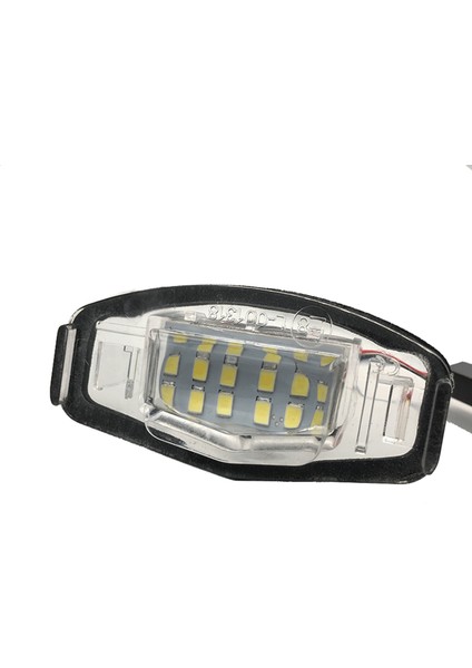 4pcs Araba LED Plaka Işık Plaka Hafif Lamba Honda Civic Honda Accord Siyah (Yurt Dışından) indirimleri