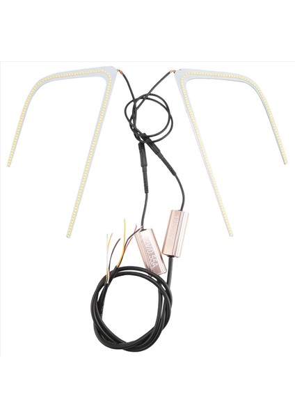 Çift Renkli Beyaz / Amber LED C-Ring Devre Kartı Far Far Çalıştırma / Dönüş Sinyal Işıkları Subaru Wrx &amp Stı 2015-2018 (Yurt Dışından) fırsatları