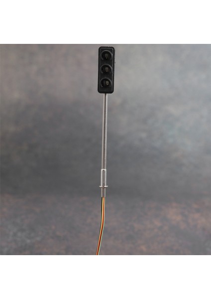 3 Renk Trafik Işık Sinyalleri Ho Oo Ölçekli Model 6led Dıy Kum Masası Geçiş Sokak Inşaat Demiryolu Iki Taraf (Yurt Dışından)