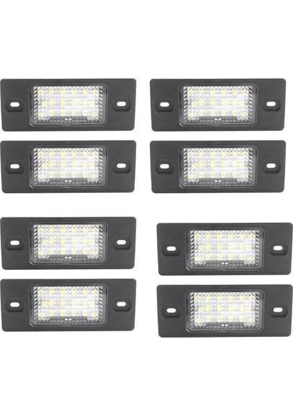 8pcs Hata Yok LED Numaralı Plaka Plakası Işığı Golf Için 5 Touring Touareg Tiguan Porsche Cayenne (Yurt Dışından)