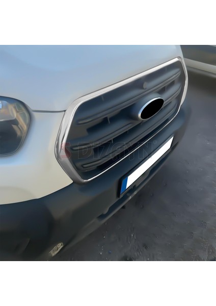 Ford Transit Krom Ön Panjur Çerçevesi Geniş Model 4 Prç. 2018 ve Üzeri