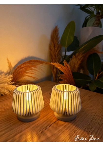 Dekoratif LED Mumluk, Tealight, Masaüstü Aydınlatma, 2 Adet, Tealight Dahil, fiyatları