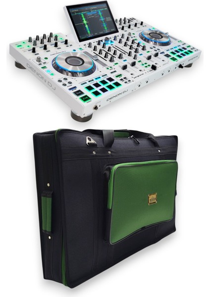 Prime 4+ Setup Için Uyumlu Soft Case Taşıma Çantası. Siyah Haki.