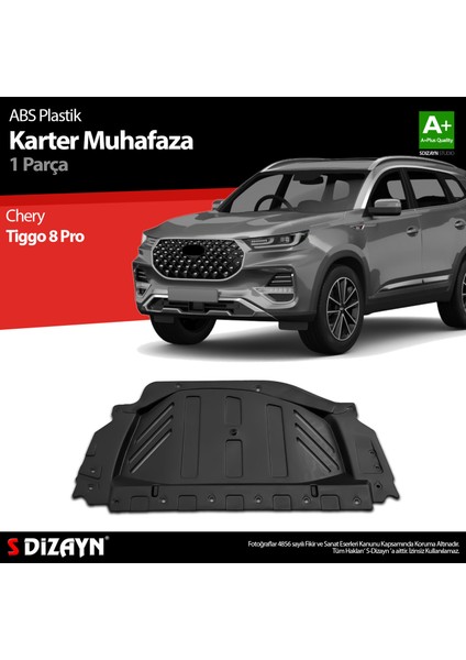 Chery Tiggo 8 Pro Karter Muhafaza ABS Plastik 2022 Üzeri