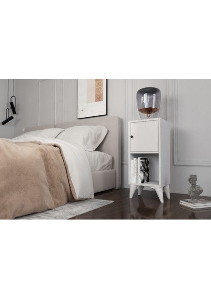 Ayaklı Kapaklı Komodin KMD-1060-Ç fiyatları