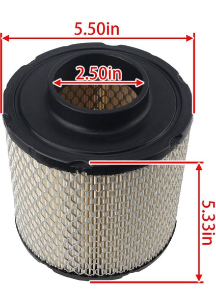 Polaris Atv 7082037 Için 2x 2521372 Hava Filtresi Araba Filtresi (Yurt Dışından) indirimleri