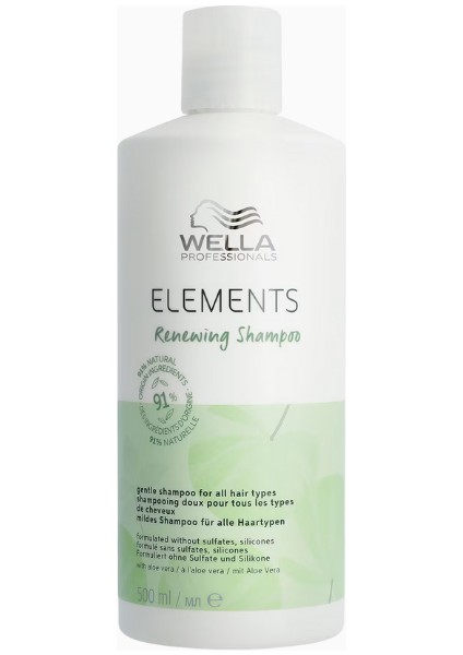 Elements Sülfatsız Yenileyici Şampuan Doğal ve Saf Bakım