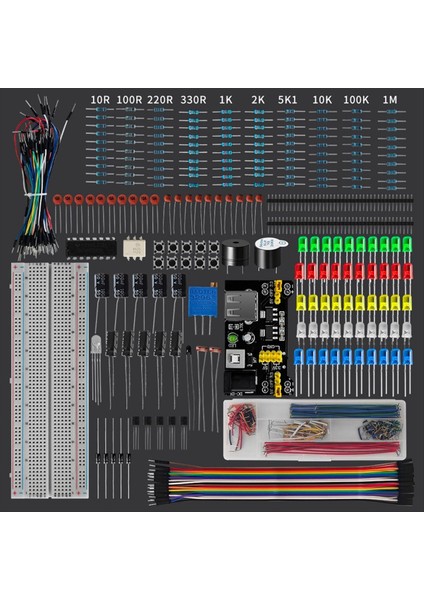 Uno R3 Dıy Kiti Için Arduino R3 Dıy Projesi Için Başlangıç Kiti Kutu 830 Breadboard ile Set Seti (Yurt Dışından) indirimleri