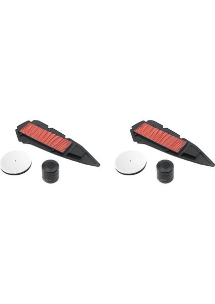 2x Motosiklet Motoru Hava Filtresi Yağ Filtresi Hava Giriş Süngeri ile Zontes ZT368G 368G Emme Temizleyici Elemanı (Yurt Dışından)