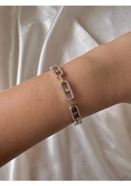 Zirkon Taşlı Messi Bileklik modelleri