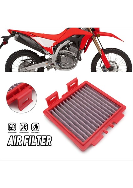 Honda CRF300L 2021-2023 Için Motosiklet Hava Filtresi Temizleyici Hava Filtre Elemanı (Yurt Dışından) modelleri