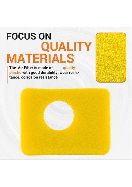 799579 Hava Temizleyici Köpük Filtresi Briggs Stratton Bs 4248 5434 799579 Için Değiştirilir 09P602 09P702 550E-550EX Motor (Yurt Dışından) modelleri