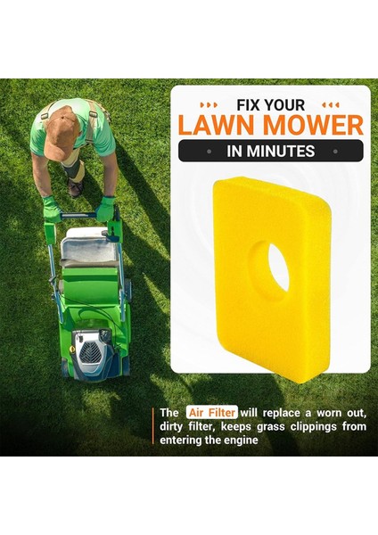 799579 Hava Temizleyici Köpük Filtresi Briggs Stratton Bs 4248 5434 799579 Için Değiştirilir 09P602 09P702 550E-550EX Motor (Yurt Dışından) fırsatları