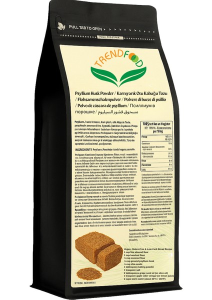 1000 g ℮ Psyllium Husk Powder Karnıyarık Otu Tohumu Tozu Güvenli Gıda Bitkisel modelleri