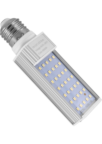 Fishpod Beyaz Bitki Akvaryum 7W Büyüme Işığı LED Tank Balık Mercan Ampul E27 Lamba (Yurt Dışından) modelleri